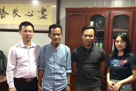 印尼客户直夸爱体育平台（中国）官方网站_全自动C型钢机nice